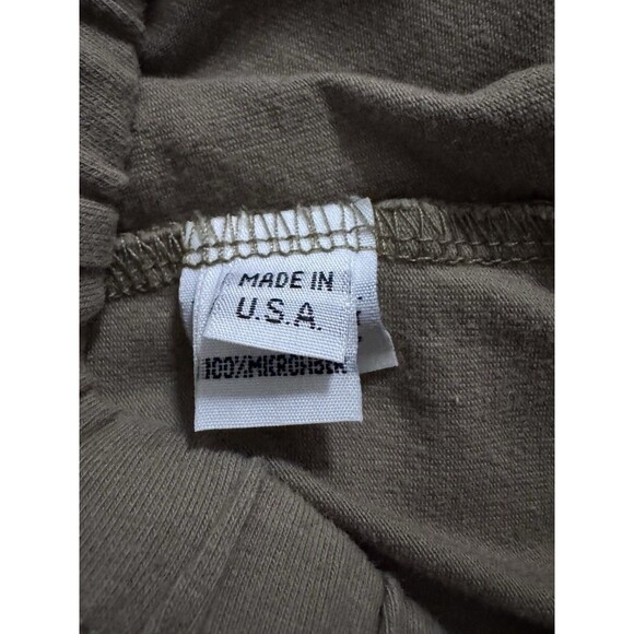 Planet by Lauren G Tan Scrunch Leggings One Size - Picture 4 of 8